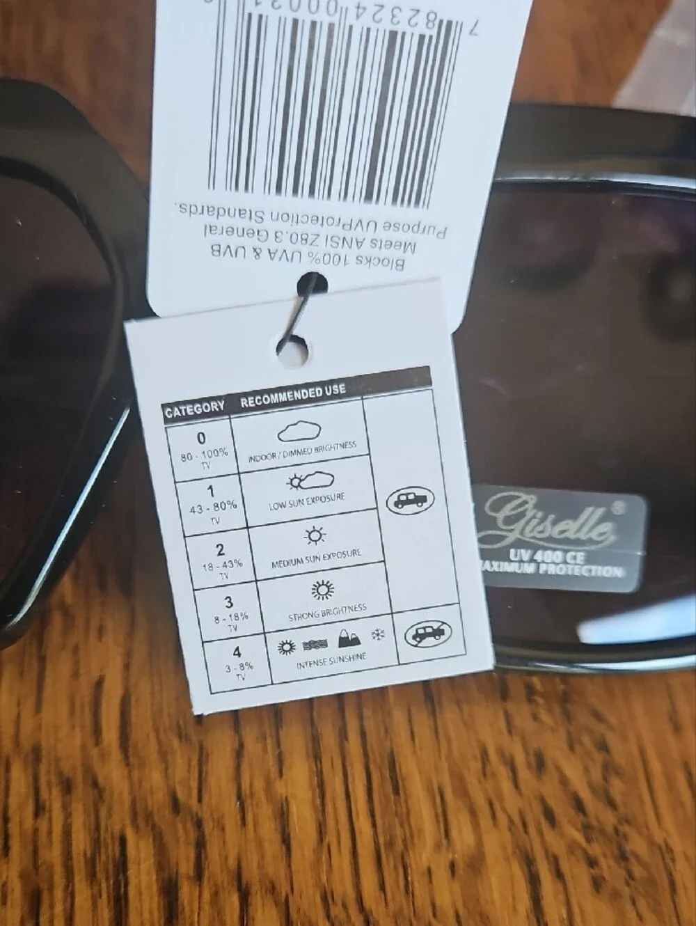 Giselle Sunglasses Lenses - Black